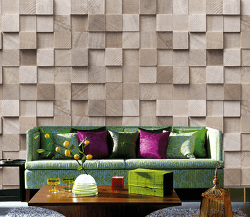 Uneven Wooden Boxes 1 Wallpaper AJ Wallpaper 