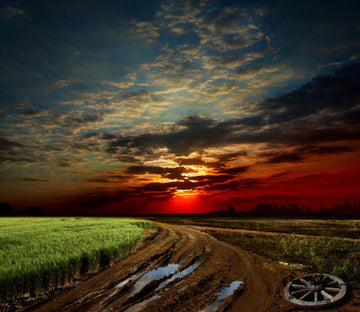 Country Sunset Wallpaper AJ Wallpaper 