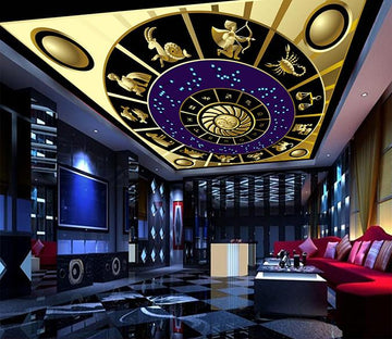 Twelve Constellations Patterns Wallpaper AJ Wallpaper 