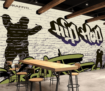 Hip-Hop Graffiti Wallpaper AJ Wallpaper 2 