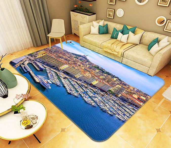 3D Marseille Scenery 227 Non Slip Rug Mat Mat AJ Creativity Home 