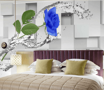 Blue Rose Wallpaper AJ Wallpaper 