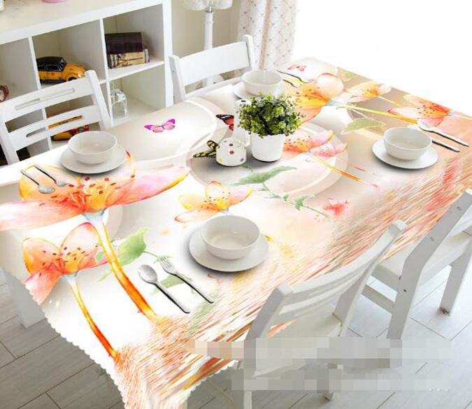 3D Flowers 924 Tablecloths Wallpaper AJ Wallpaper 