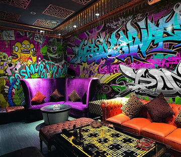 3D Graffiti Monsters 156 Wallpaper AJ Wallpaper 