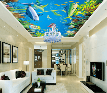 Seaweed Fish Bubble 129 Wallpaper AJ Wallpaper 