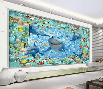 Ocean World Wallpaper AJ Wallpaper 