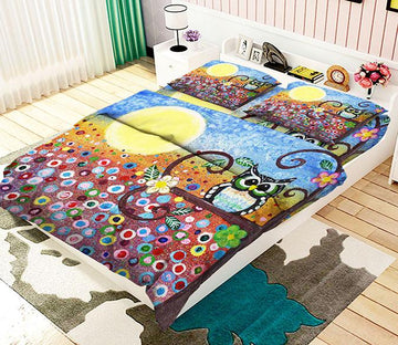 3D Bird Painting 29 Bed Pillowcases Quilt Wallpaper AJ Wallpaper 