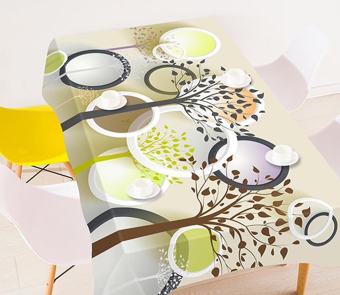 3D Trees Rings 284 Tablecloths Wallpaper AJ Wallpaper 