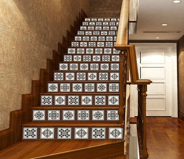 3D Elegant Pattern 1653 Stair Risers Wallpaper AJ Wallpaper 