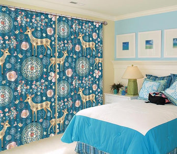 3D Animal Pattern 385 Curtains Drapes Wallpaper AJ Wallpaper 