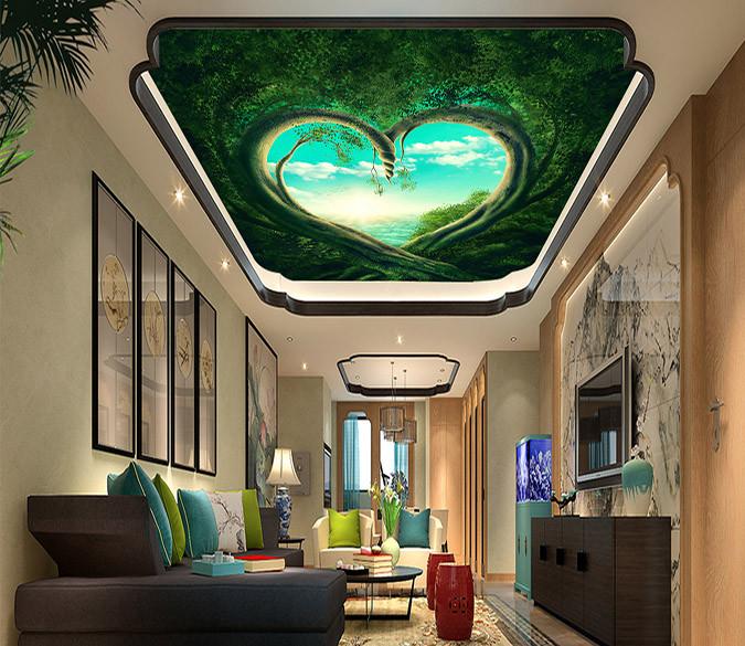 Romantic Trees Couple Wallpaper AJ Wallpaper 