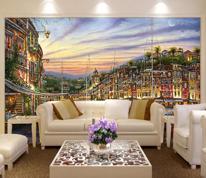 3D Small Town Flowers 148 Wallpaper AJ Wallpaper 