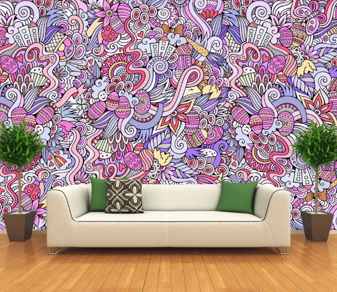 Colorful City Graffiti Wallpaper AJ Wallpaper 