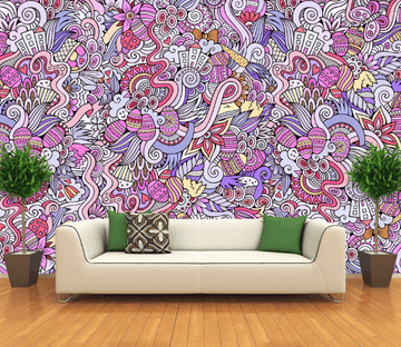 Colorful City Graffiti Wallpaper AJ Wallpaper 