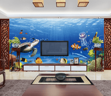 Sea Bottom Creatures Wallpaper AJ Wallpaper 