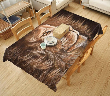 3D Big Lion 259 Tablecloths Wallpaper AJ Wallpaper 