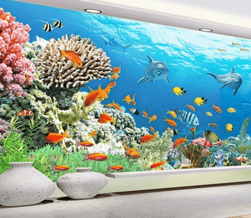 Rich Colorful Ocean Wallpaper AJ Wallpaper 