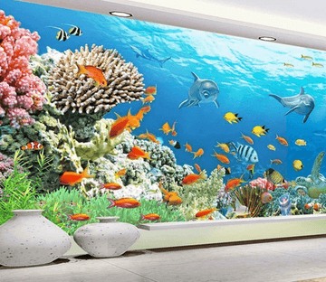 Rich Colorful Ocean Wallpaper AJ Wallpaper 