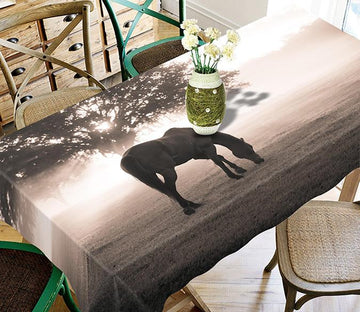 3D Grassland Horse 654 Tablecloths Wallpaper AJ Wallpaper 
