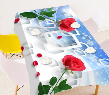 3D Roses And Pattern 139 Tablecloths Wallpaper AJ Wallpaper 