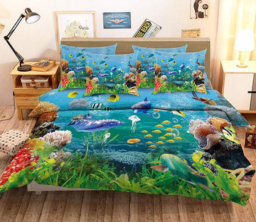 3D Pretty Ocean World 116 Bed Pillowcases Quilt Wallpaper AJ Wallpaper 