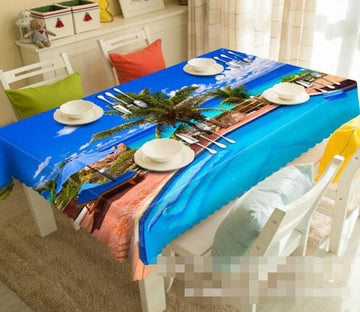 3D Tropical Sea Scenery 1152 Tablecloths Wallpaper AJ Wallpaper 