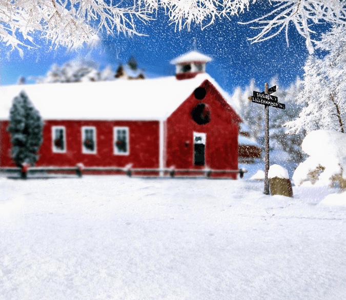 Snowcapped Town Wallpaper AJ Wallpaper 