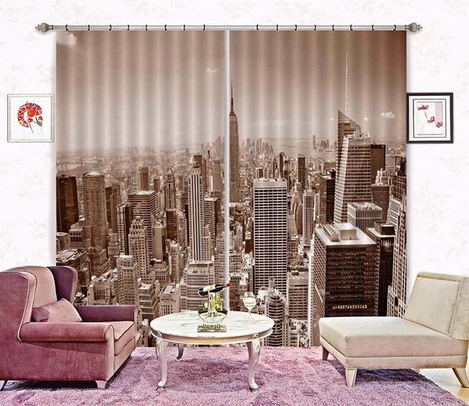 3D New York 2276 Curtains Drapes Wallpaper AJ Wallpaper 