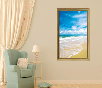 3D Sky Sea 001 Fake Framed Print Painting Wallpaper AJ Creativity Home 