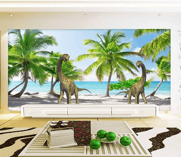 Beach Dinosaurs Wallpaper AJ Wallpaper 2 