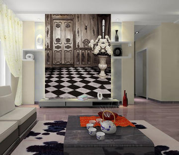 Delicate Door Wallpaper AJ Wallpaper 