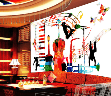 Musical Instrument Wallpaper AJ Wallpaper 