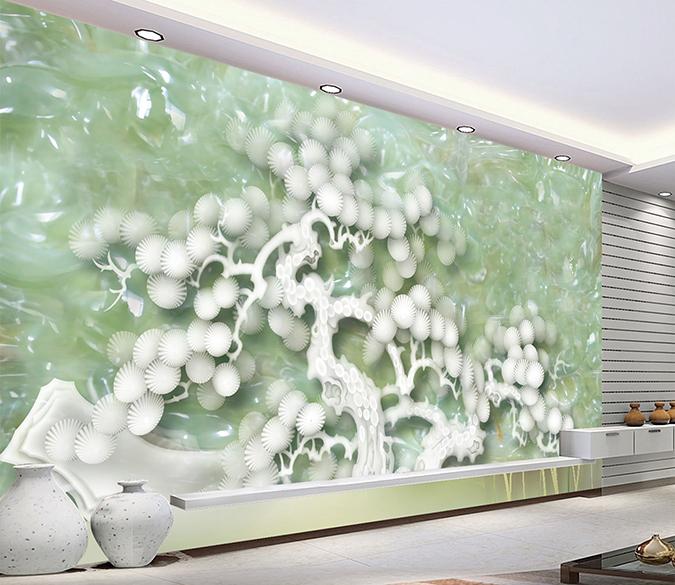 3D Jade Tree 327 Wallpaper AJ Wallpaper 