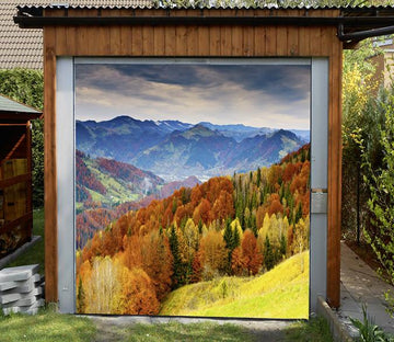 3D Mountain Color Forest 135 Garage Door Mural Wallpaper AJ Wallpaper 