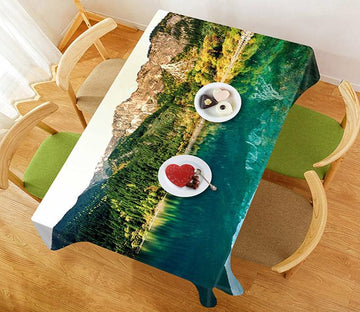 3D Mountains Calm Lake 77 Tablecloths Wallpaper AJ Wallpaper 