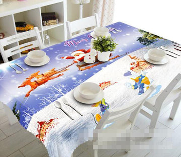 3D Happy Santa Claus 1405 Tablecloths Wallpaper AJ Wallpaper 