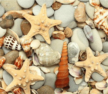 3D Lovely Starfish Floor Mural Wallpaper AJ Wallpaper 2 