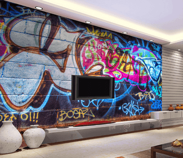 Graffiti Words Wallpaper AJ Wallpaper 