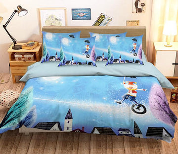 3D Lovely Clown 150 Bed Pillowcases Quilt Wallpaper AJ Wallpaper 