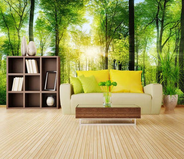 Green Forest 1 Wallpaper AJ Wallpaper 