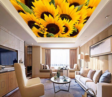 Lush Sunflowers Wallpaper AJ Wallpaper 