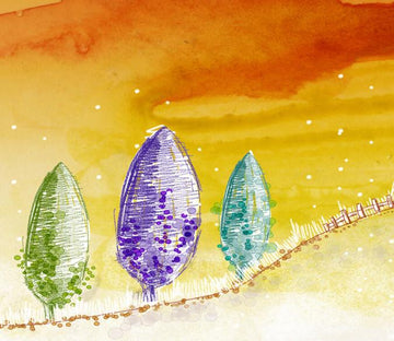Trees Painting 1 Wallpaper AJ Wallpaper 