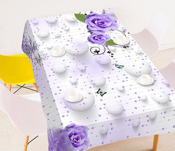 3D Flowers And Butterflies 23 Tablecloths Wallpaper AJ Wallpaper 