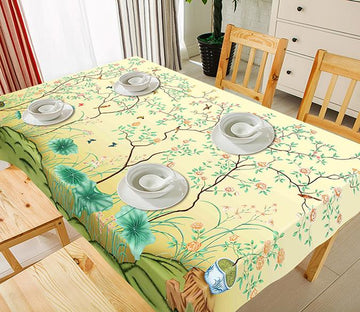 3D Flowers Tree Animals 142 Tablecloths Wallpaper AJ Wallpaper 