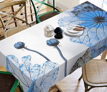 3D Lotus Seeds Leaves 133 Tablecloths Wallpaper AJ Wallpaper 