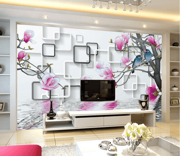 Flowers And Frames Wallpaper AJ Wallpaper 