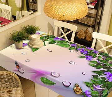3D Flowers Vines Butterflies 233 Tablecloths Wallpaper AJ Wallpaper 