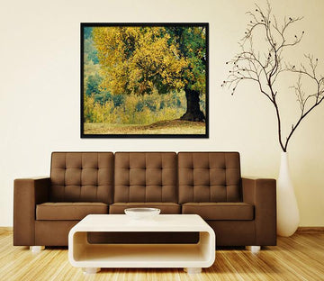 3D Lush Trees 0198 Fake Framed Print Painting Wallpaper AJ Creativity Home 