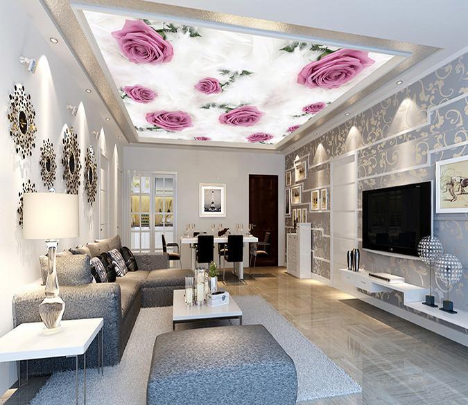 Roses And Feathers Wallpaper AJ Wallpaper 