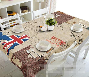 3D Postcard Pattern 921 Tablecloths Wallpaper AJ Wallpaper 